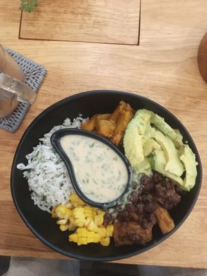 Beautiful beautiful food at Nourish Cafe in Yangon