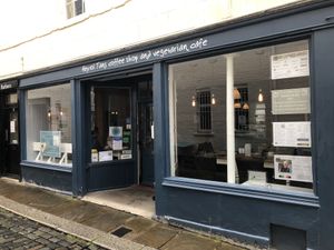 unassuming  at The Hextol Tans Coffee Shop and Vegetarian Cafe in Hexham