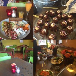 Vegan brunches are great! Check for the events on their facebook page at Espresso Edge in Helsinki