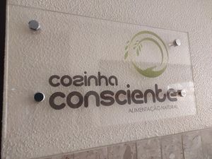 Logo at Cozinha Consciente in Coimbra