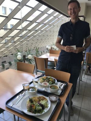 Beautiful place and much food! at Cozinha Consciente in Coimbra