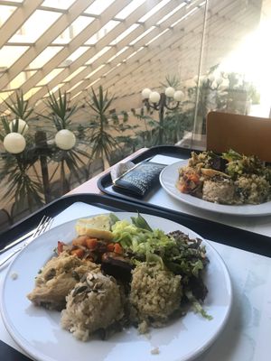 Main dish for 7,5€ at Cozinha Consciente in Coimbra