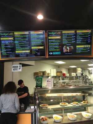 Not much to look at but pretty good value at Vedge Cafe in Ann Arbor