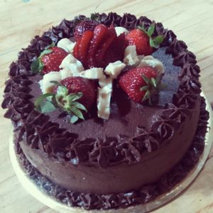 Vegan Cake by Postres Veganos at Postres Veganos in Buenos Aires