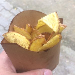 Potatoes at Aloha Vegan Delights in Valencia