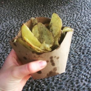 Patatas at Aloha Vegan Delights in Valencia