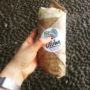 Kebab vegano at Aloha Vegan Delights in Valencia