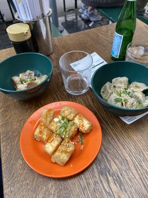 Different vegan options 🥬  at GAO Dumpling Bar in Copenhagen