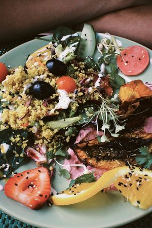 Um dos pratos de dia! at Arvore do Mundo in Porto