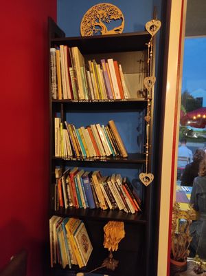 Library at Arvore do Mundo in Porto