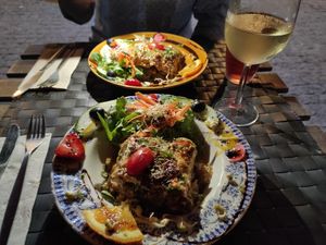 Lasanha at Arvore do Mundo in Porto