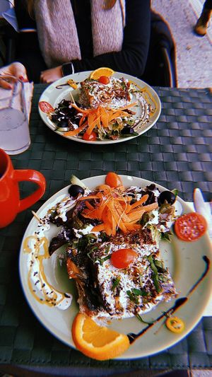 Lasanha vegetariana  at Arvore do Mundo in Porto