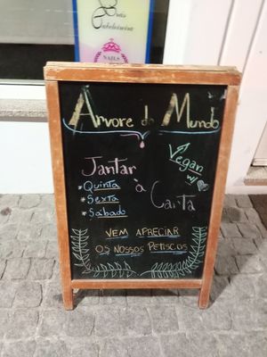 Outside at Arvore do Mundo in Porto