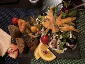 Cheese platter   at Arvore do Mundo in Porto