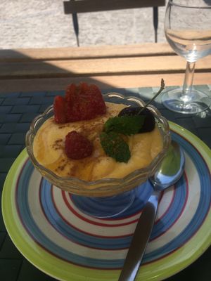 amazing sorbet at Arvore do Mundo in Porto