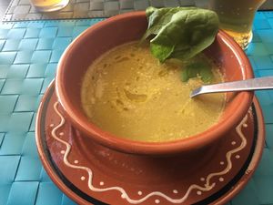 Soup at Arvore do Mundo in Porto