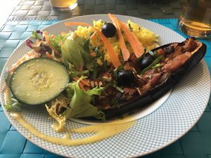 Main course at Arvore do Mundo in Porto