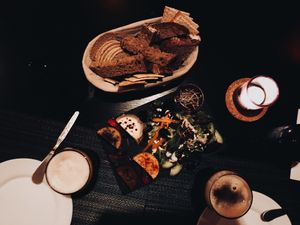 cheese platter. i.  at Arvore do Mundo in Porto