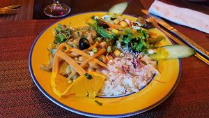 Feijoada at Arvore do Mundo in Porto