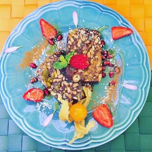 Chocolate salami 😜 at Arvore do Mundo in Porto