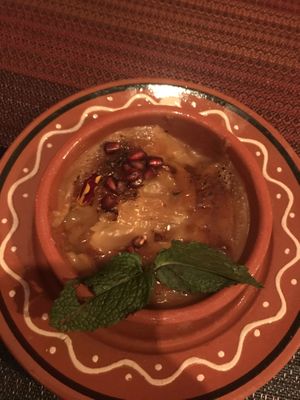 Already ate a bit but I had to share because it was sooooo delicious: oat creme  at Arvore do Mundo in Porto