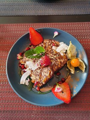 "salame di cioccolato" portugiesische Spezialität at Arvore do Mundo in Porto