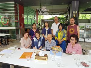 Thai Vegetarian Society at Ama at Ama Vegan Kitchen in Chiang Mai