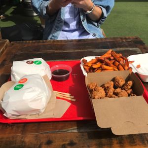 vegan fast food at Lord of the Fries - Britomart in Auckland
