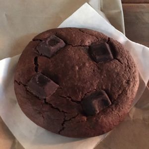 Vegan chocolate chip cookie at Lord of the Fries - Britomart in Auckland