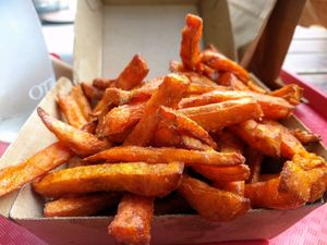 Sweet Potato Fries at Lord of the Fries - Britomart in Auckland