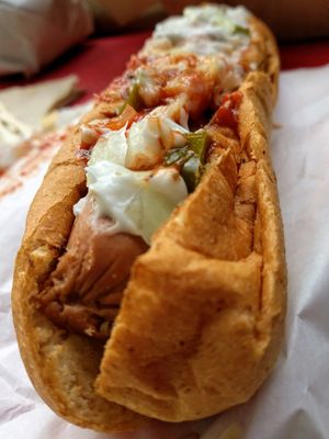 Chicago Dog at Lord of the Fries - Britomart in Auckland