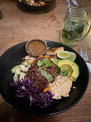 Incredible Buddha bowl!  at The Banyan Tree in 