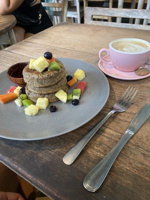 Pancakes (were okay.. )  at The Banyan Tree in 