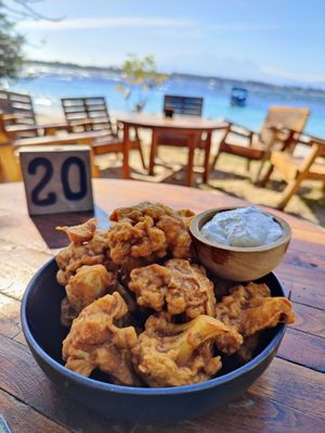 Cauliflower Buffalo wing at The Banyan Tree in 