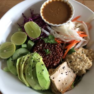 Buddha bowl at The Banyan Tree in 