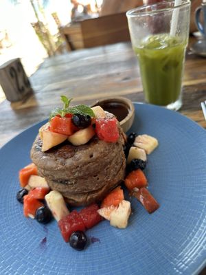 Blueberry Pancakes   at The Banyan Tree in 