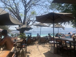 View from table   at The Banyan Tree in 