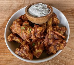 Cauliflower Buffalo Wings #Veganuary at The Banyan Tree in 