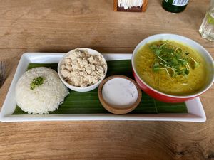 Daal + Tofu (extra)  at The Banyan Tree in 