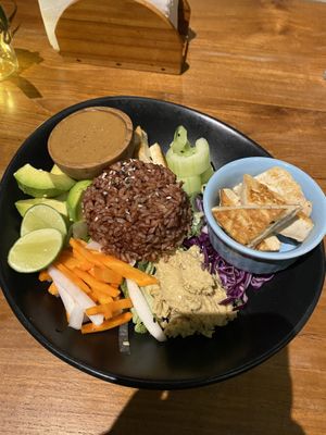 Buddha bowl  at The Banyan Tree in 