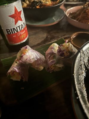 Springrolls   at The Banyan Tree in 