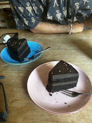 vegan chocolate cake  at The Banyan Tree in 