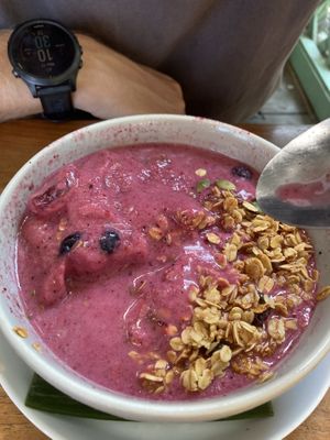 Poor smoothie bowl   at The Banyan Tree in 