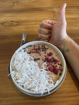 Smoothie bowl  at The Banyan Tree in 