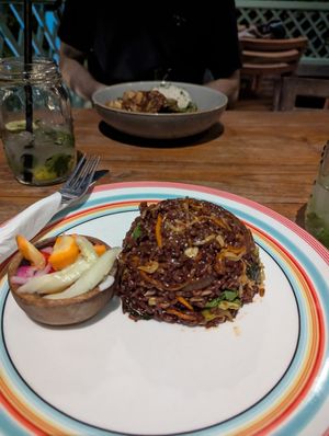 Nasi goreng no egg. at The Banyan Tree in 