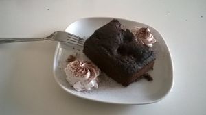 Schokokuchen 🥧 at Leyka  in Unna