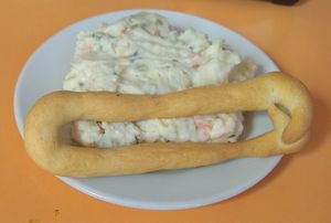 Ensaladilla at Confitería Maiquez in Murcia
