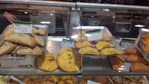 Some of the pies at Confitería Maiquez in Murcia