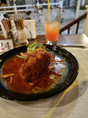 Cauliflower wings at Windmill Restaurant in Paphos