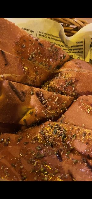 Fresh homemade breadd  at Windmill Restaurant in Paphos